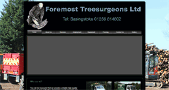 Desktop Screenshot of foremosttreesurgeons.co.uk